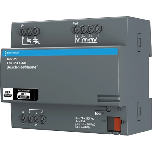 ABB Busch-Jaeger F@home Verwarmingsactor bussysteem 3-voudig DIN-rail 230V 2CKA006220A0027