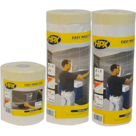 HPX zelfklevende tape 1100mmx33m Crepepapier