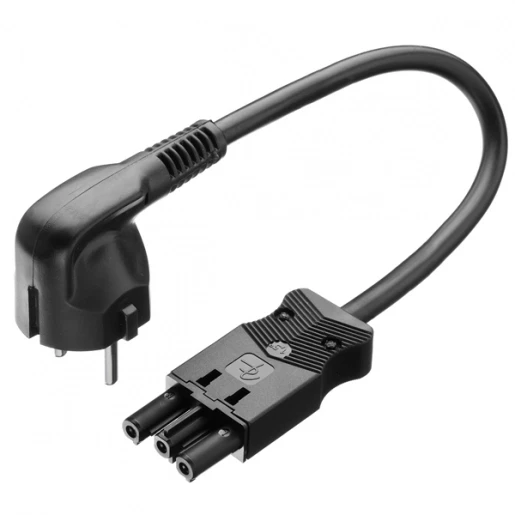 Adels Patchkabel gebouwinstallatie 3p Netstekker Contrastekker (female) 10000mm