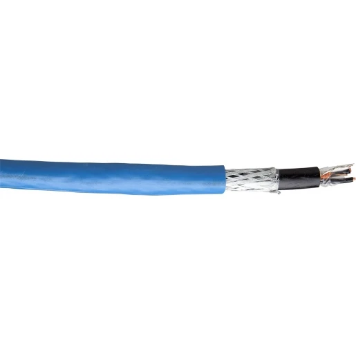 Jobarco Jobcom ATEX-D signaalkabel 2x2x1,3mm Blauw LEN