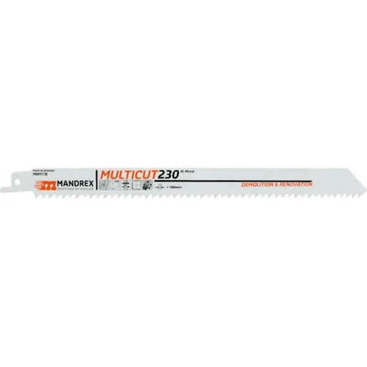 Mandrex Multicut Sloop + renovatie reciprozaagblad (1 stuk = 2) hout kunststof 18340230
