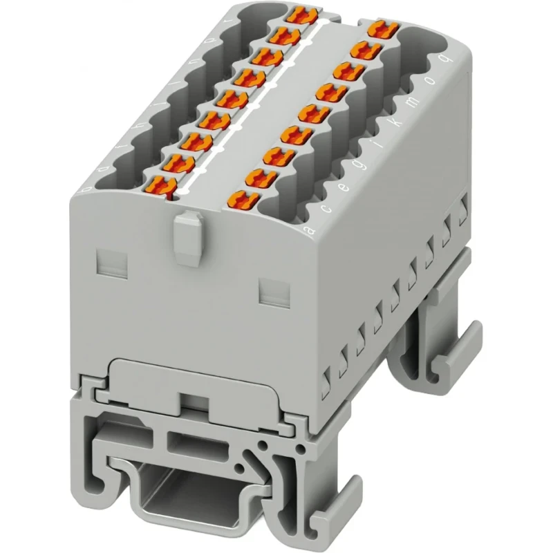 Phoenix Contact PTFIX Verbindingsrijgklem 0,14-1,5mm² eendr. 0,14-1,5mm² meerdr. Grijs