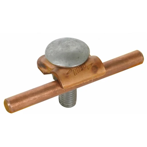 Dehn Clamping frame rd 6-10mm cu with truss head screw and m10 nut stst