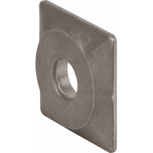 Dehn Pressure plate al 40x40x6mm with a hole of 13mm