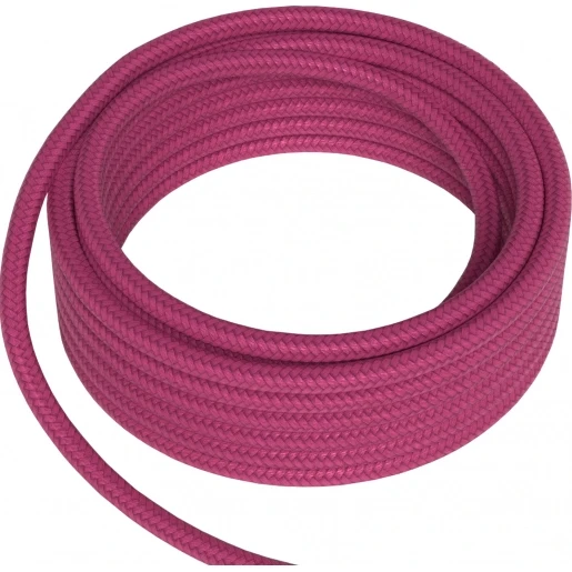 Calex Textile Cable 2x0.75mm 1.5m Pink