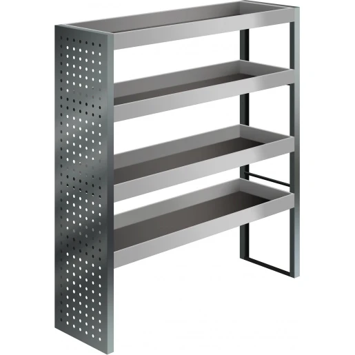 Bizline Kit Standaard Bedrijfswagen 1268x470mm grijs kleine onderdelen bak 771048