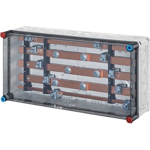 Hensel Mi Railkast voor trafo's 630A 5 polig deelbaar BM4 600x300