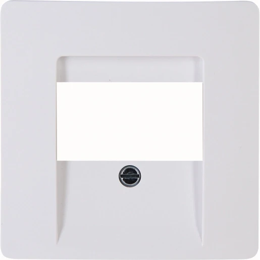 Kopp HK05 afdekplaat TAE/USB arctic wit