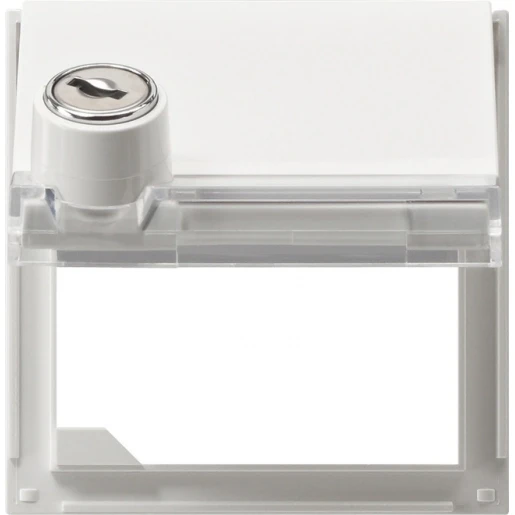 Gira TX_44 adapterraam kd slot gelijk wit RAL 9010 069766