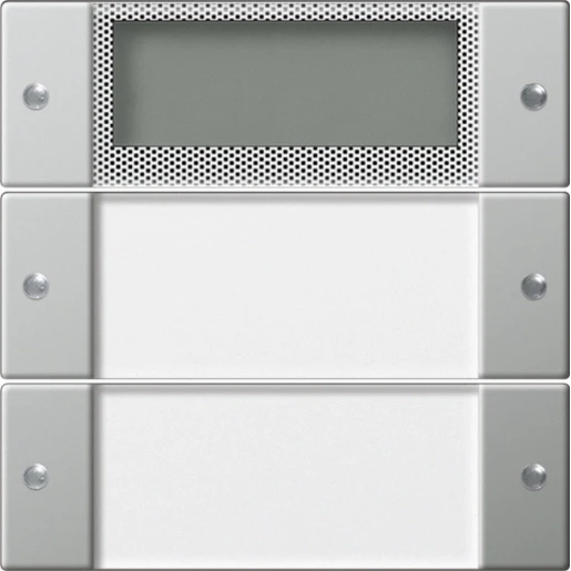 Gira Wippenset 2-v Plus TK System 55 clear/edelstaal