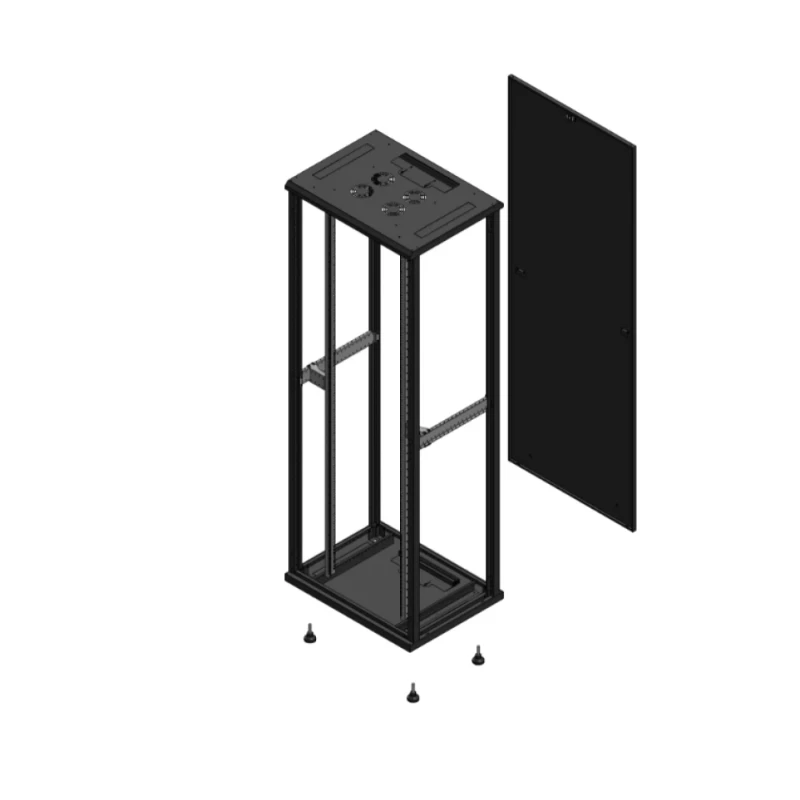 Gigamedia Vloer patchkast SP PAR EX 19" 47HE 800x600mm Zwart GGM 704786SPPAREX