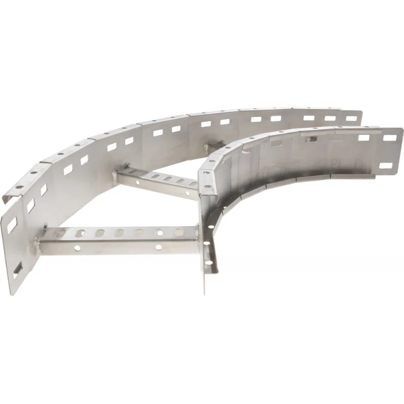 Gouda Holland bocht 90 graden 90° 200x100mm Aluminium aluminium 71182235