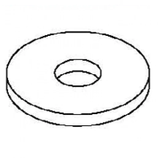 OBO Sluitring M6 Ø6.4x12x1.5mm Staal Elektrolytisch verzinkt 3403076