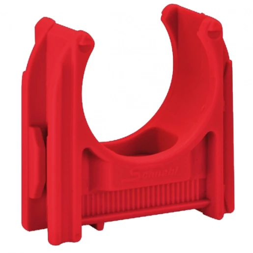 Schnabl Kunststof buisklem halogeenvrij diameter 3/4" / 18,5-19,5 mm rood