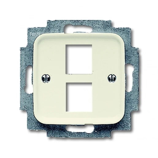 ABB Busch-Jaeger SI Centraalplaat Basiselement met centrale afdekplaat 2 connectoren Zonder label wit 2CKA001753A3957