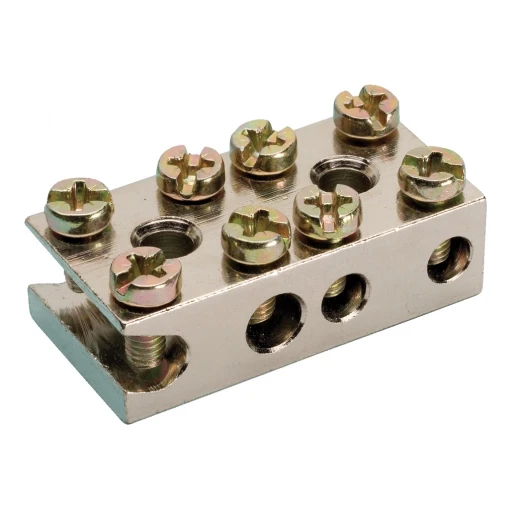 JMV Radiatorklem (d) 2x25+2x6 mm² schuine zij-inleg