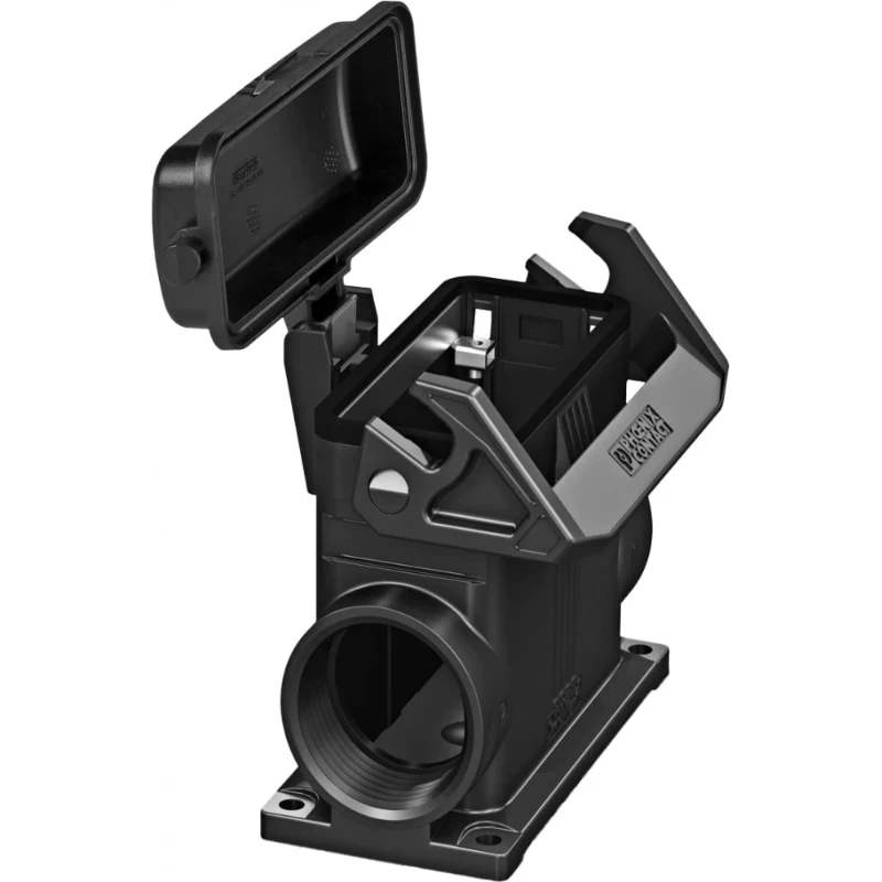 Phoenix Contact HC Behuizing rechthoekige connectoren IP66 B57mm H84mm Sokkelbehuizing Zij