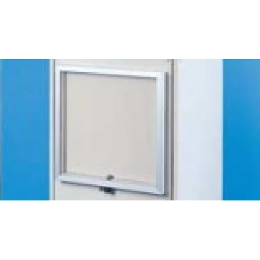 Rittal FT Deur kast/lessenaar H757mm B597mm D60mm Aluminium Natuurkleur