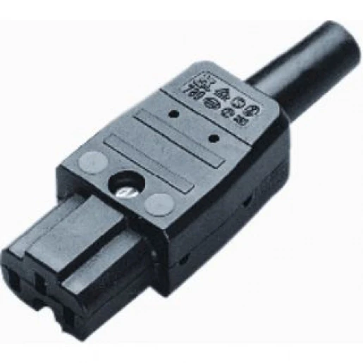 Martin Kaiser Toestelcontactstop 2p+ra 10A grijs