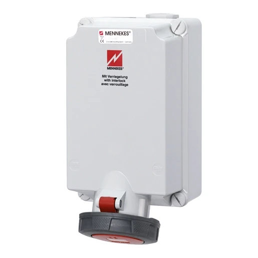 Mennekes WANDCONTACTDOOS 63A 5P 6H 400V IP67