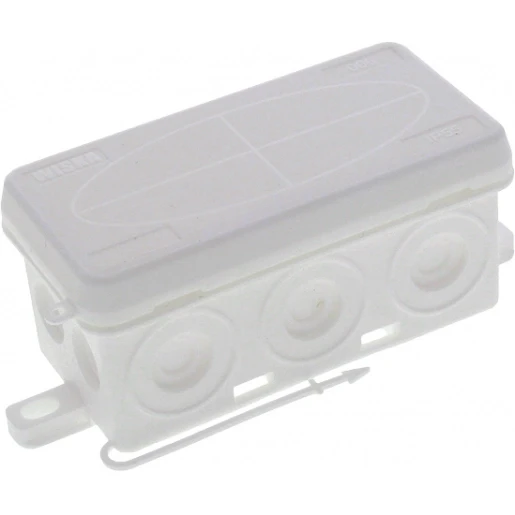 Wiska Kabeldoos kunststof ip55 86x44x41mm kleur wit