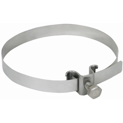 Dehn Conductor holder f.rd 6-8mm stst f.downpipes d 50-150mm