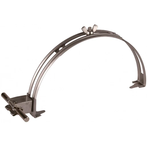 Dehn Roof cond.holder dehngrip stst h 20mm for rd 8mm clamping range 180-2