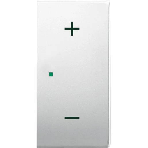 ABB Busch-Jaeger FAHWIP 2-V RECHTS AUDIO VOLUME +- EDELSTAAL