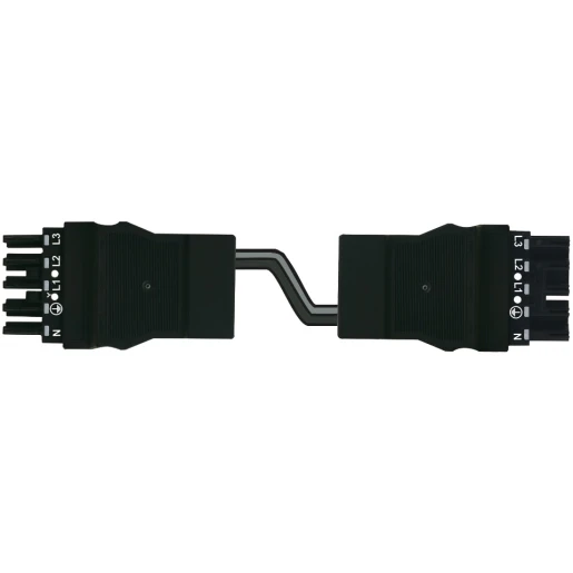Wago SERIE 771 Patchkabel gebouwinstallatie 5p Contrastekker (female) Stekker 7000mm