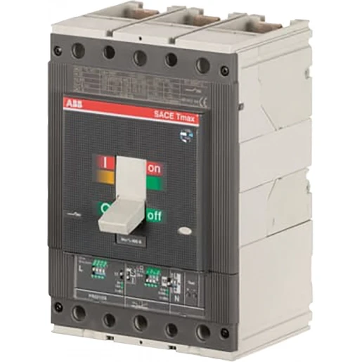 ABB Tmax T4N 400/R400 3P vast uitvoerin microprocessor-relais In = 400 A U