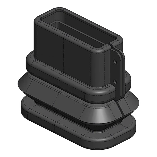 nVent Eriflex FleXbus IP55 Geleider input Enkele Input 176mm x 102mm x 152mm