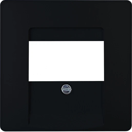 Kopp HK05 afdekplaat TAE/USB mat-zwart