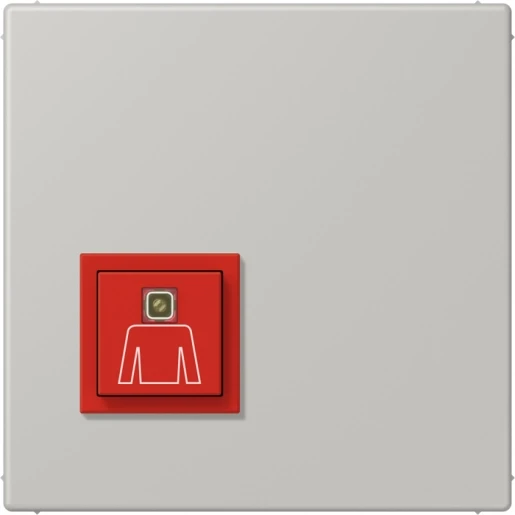 Jung LS range Miva oproepknop LC32013 70x70mm IP20 NRSLC0834RT205