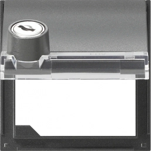 Gira TX_44 adapterraam kd slot gelijk antraciet RAL 7016 069767