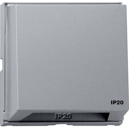 Gira TX_44 Adapterraam kap opsteekbaar klapdeksel aluminium 116365