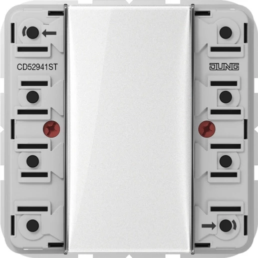 Jung CD range KNX tastermodule Universeel KNX inbouw IP20 CD52941ST