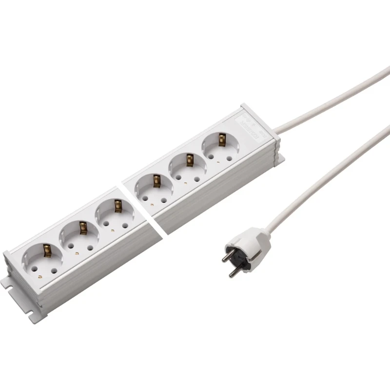 Martin Kaiser Contactdooscombinatie met shutter 8RA 16A IP20 snoer 1.5m 1102KZL8WS15