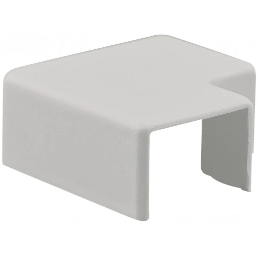 Canalit vlakhaakstuk leidingkanaal 20x10mm PVC 90° wit RAL 9010 915944