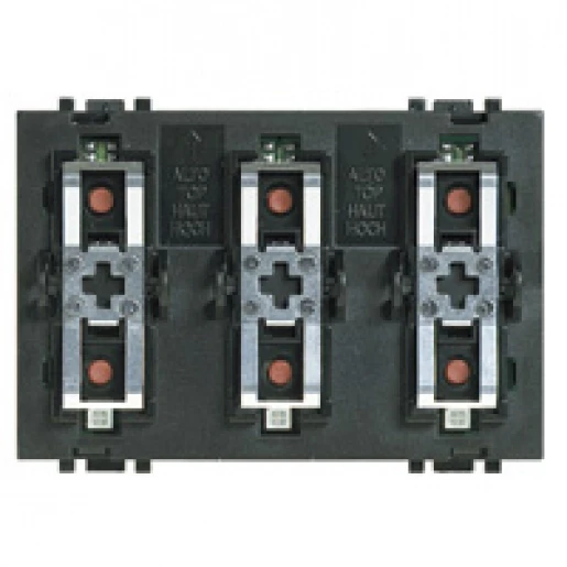 Bticino Livinglight MH L/L/LT sensor 3-modules 6-voudig inbouw IP20 RAL 7016 BTL4652/3