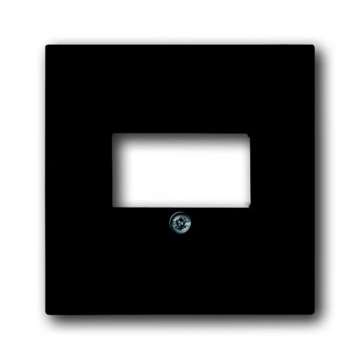 ABB Busch-Jaeger Future, Axcent, Carat Centraalplaat TAE/USB Centraalplaat 1 connector Zonder label antraciet 2CKA001710A3613