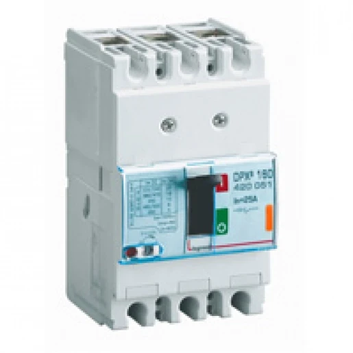 Legrand DPX3 160 THERMO MAGNETISCH 4 POLIG 25A KA-WAARDE 25KA
