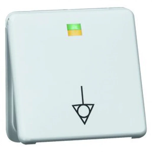 Peha standaard veiligheid aardingssysteem + klapdeksel 2 contactstiften contactdoos 2-voudig inbouw Glanzend wit 00428121