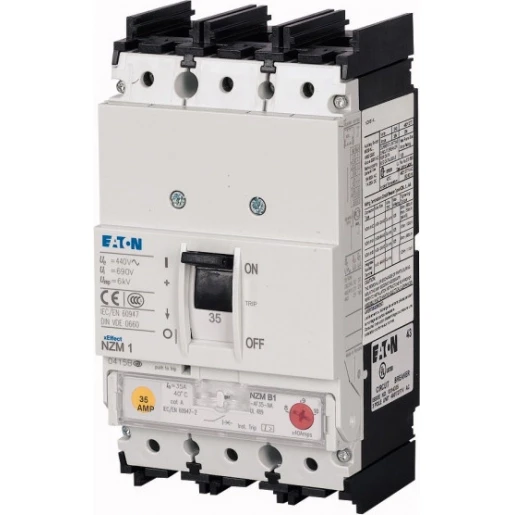Eaton VERMOGENSAUTOMAAT NZM1 3P 45A UL/IEC