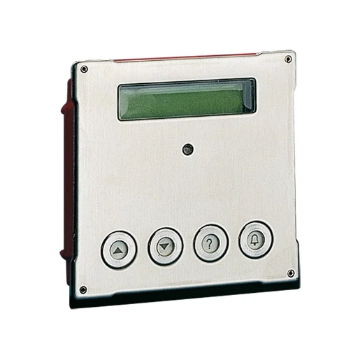 Comelit Vandalcom Digitale naam-index belmodule oproep-display aluminium/kunststof RVS 3072S