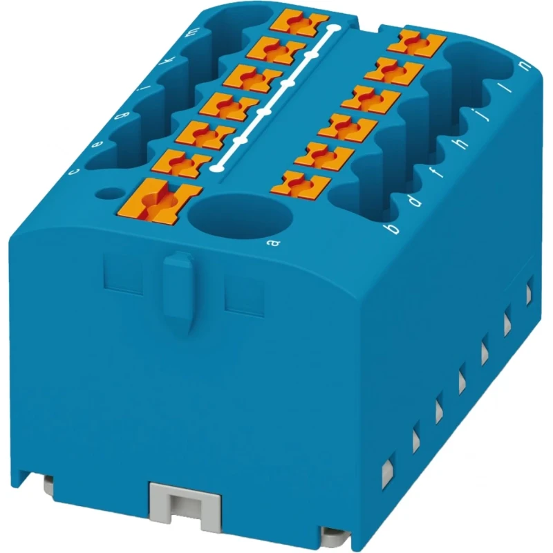 Phoenix Contact PTFIX Verbindingsrijgklem 0,14-2,5mm² eendr. 0,14-2,5mm² meerdr. Blauw