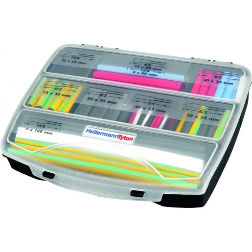 Hellermann Tyton KRIMPKOUSASSORTIMENT 3:1 DIVERSE KLEUREN