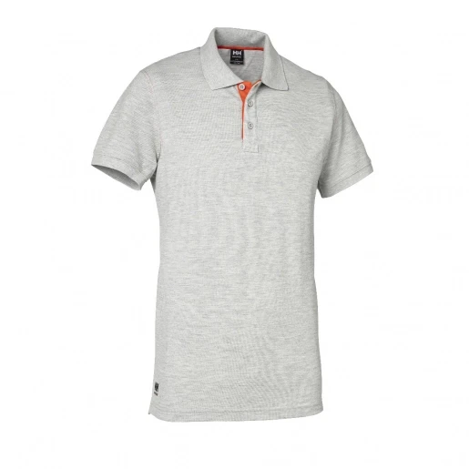 Bizline Oxford Polo shirt grijs Maat xl Heren BIZ 731279