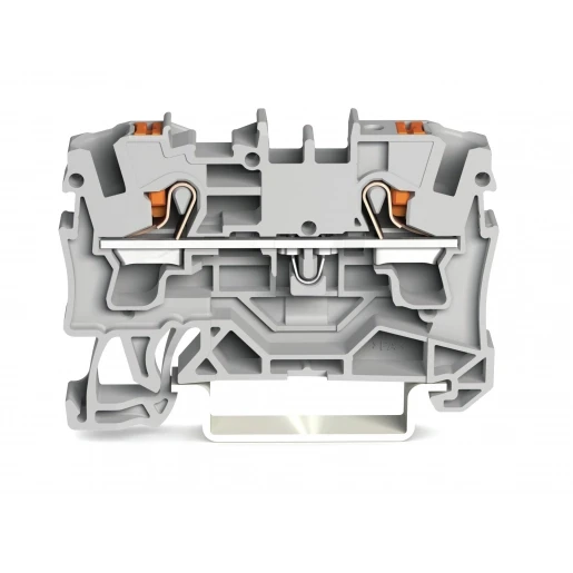 Wago 2204 Verbindingsrijgklem 1-6mm² eendr. 0,5-4mm² meerdr. Grijs