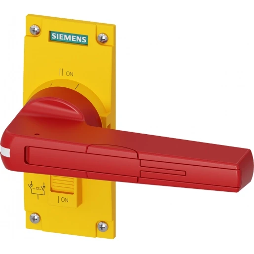Siemens ACCESSORIES FOR 3KC0 SZ 4 DIRECT OPERATING MECHANISM YELLOW/RED WITH COVER FOR 3KC0 SZ4 3 AND 4-POLE CONTAINS 1 UNIT