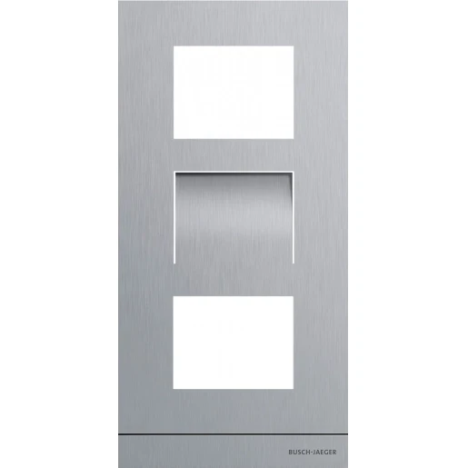 ABB Busch-Jaeger Welcome IP kader video buitenpost maat 1/3 Aluminium